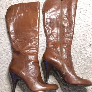 Nine West Knee Boot ~ Size 8 ~ Brown            Bundle & Save